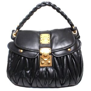 Miumiu Bag Handbag Shoulder Bag 2way Bag Matelasse